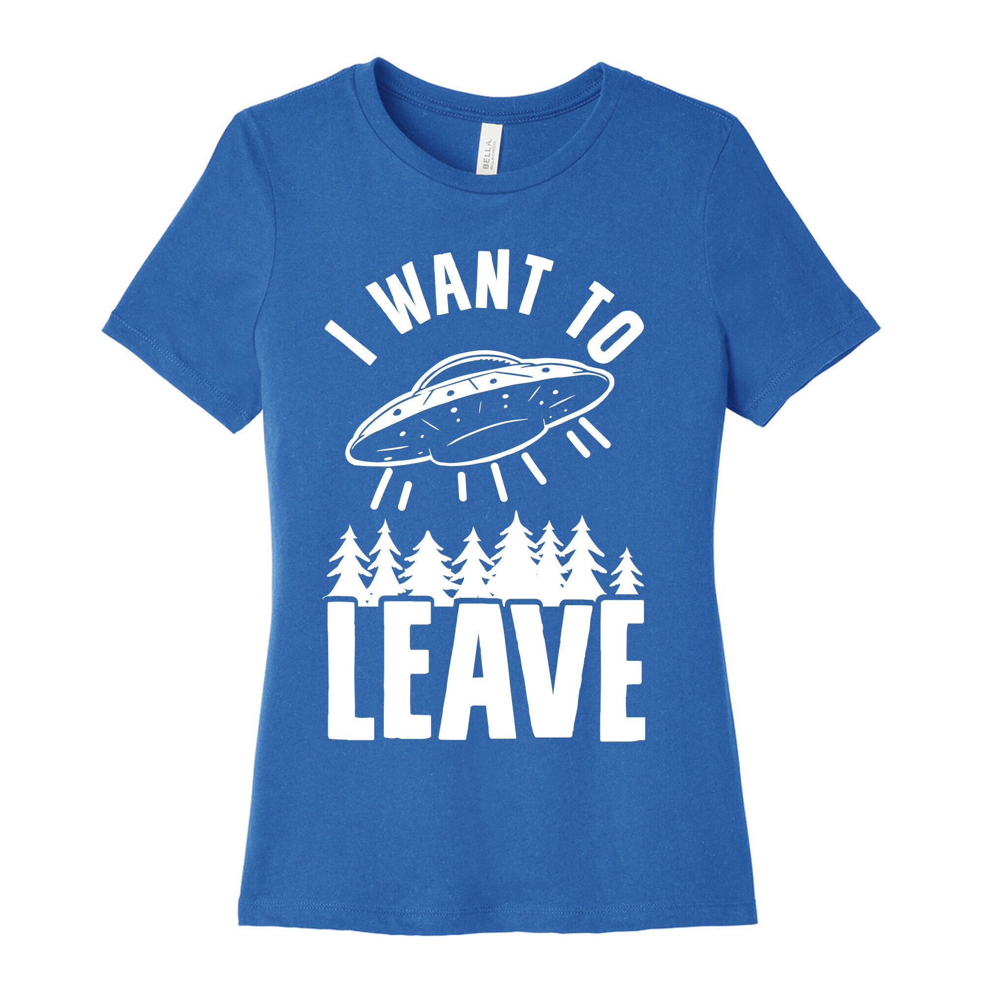 I Want To Leave Women's Cotton Tee